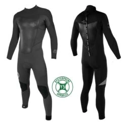 Combinaison Sooruz Homme Fighter BackZip 4/3mm Noire 2023