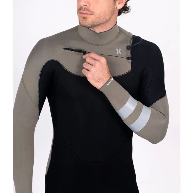 Combinaison Surf Homme Hurley Advant FrontZip Kaki 4/3mm 2023 6 Combinaison Surf Homme Hurley Advant FrontZip Kaki 4/3mm 2023 – Image 4