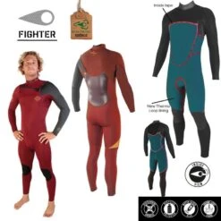 Combinaison Surf Homme Soorüz FrontZip Fighter Rouge 4/3mm 2023 -CRESSI || BEUCHAT || TAHE Soldes Magasin combinaison surf homme sooruz frontzip fighter rouge 4 3mm 2023 4