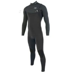 Combinaison Surf Homme Soorüz FrontZip Guru Pro Noir 4/3mm