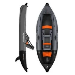Kayak Gonflable Aquadesign KOLOA X'PERIENCE 305 Noir/Gris/Orange 1 Place