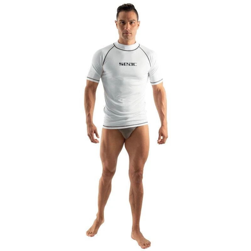 Lycra MC Seac T-Sun Homme Blanc 5 Lycra MC Seac T-Sun Homme Blanc – Image 3