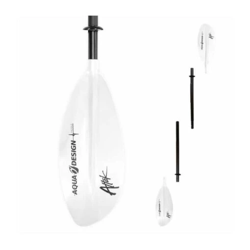 Pagaie Kayak Aquadesign Aluminium 4 Parties Attack 220cm Blanc 2 Pagaie Kayak Aquadesign Aluminium 4 Parties Attack 220cm Blanc -CRESSI || BEUCHAT || TAHE Soldes Magasin pagaie kayak aquadesign aluminium 4 parties attack 220cm blanc